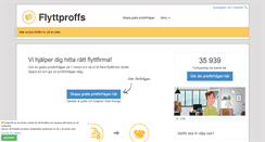 Desktop Screenshot of flyttproffs.se