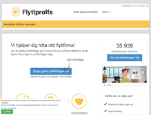Tablet Screenshot of flyttproffs.se